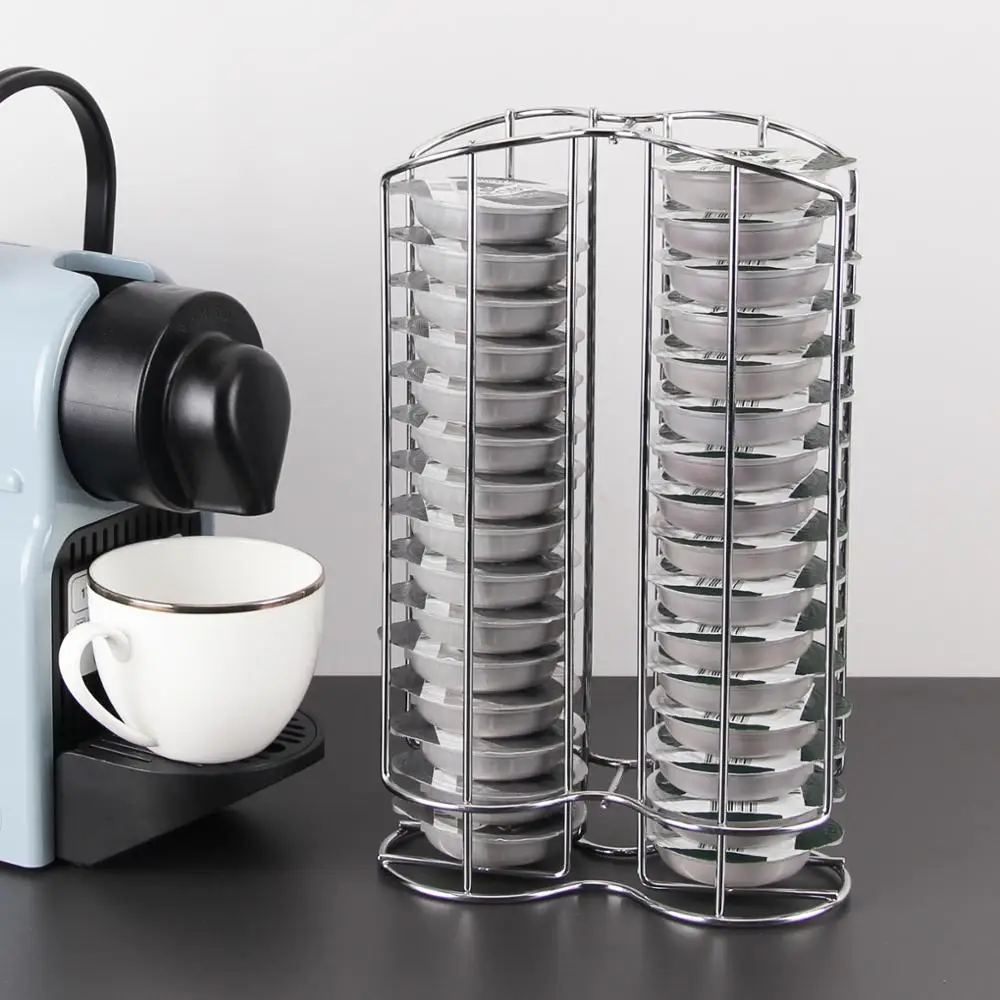 Hot Sell Kaufland Standing Type 32pcs Tassimo Coffee Capsules Holder