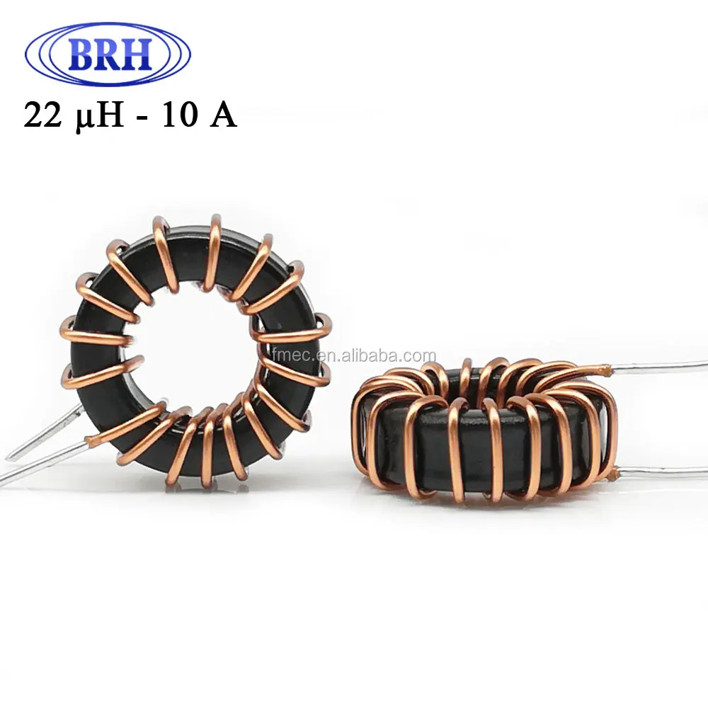 High current toroidal ferrite core choke coil power inductor 22uh 10A
