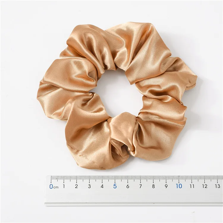 Hair Elastic Silk scrunchy no crease Satin Hair Ties Elastic Ponytail hair ties scrunchies