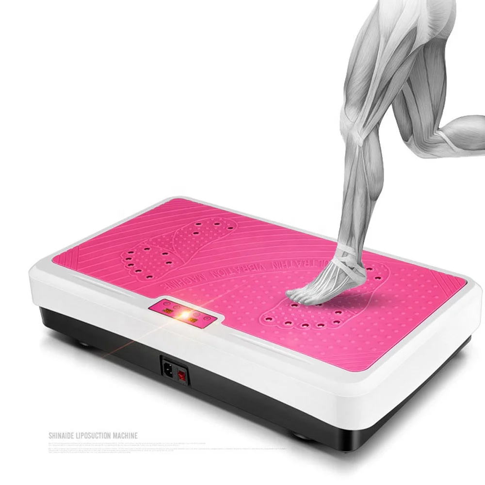 
home exercise weight lose crazy fit massage whole body fitness machine vibro shaper plate vibration 