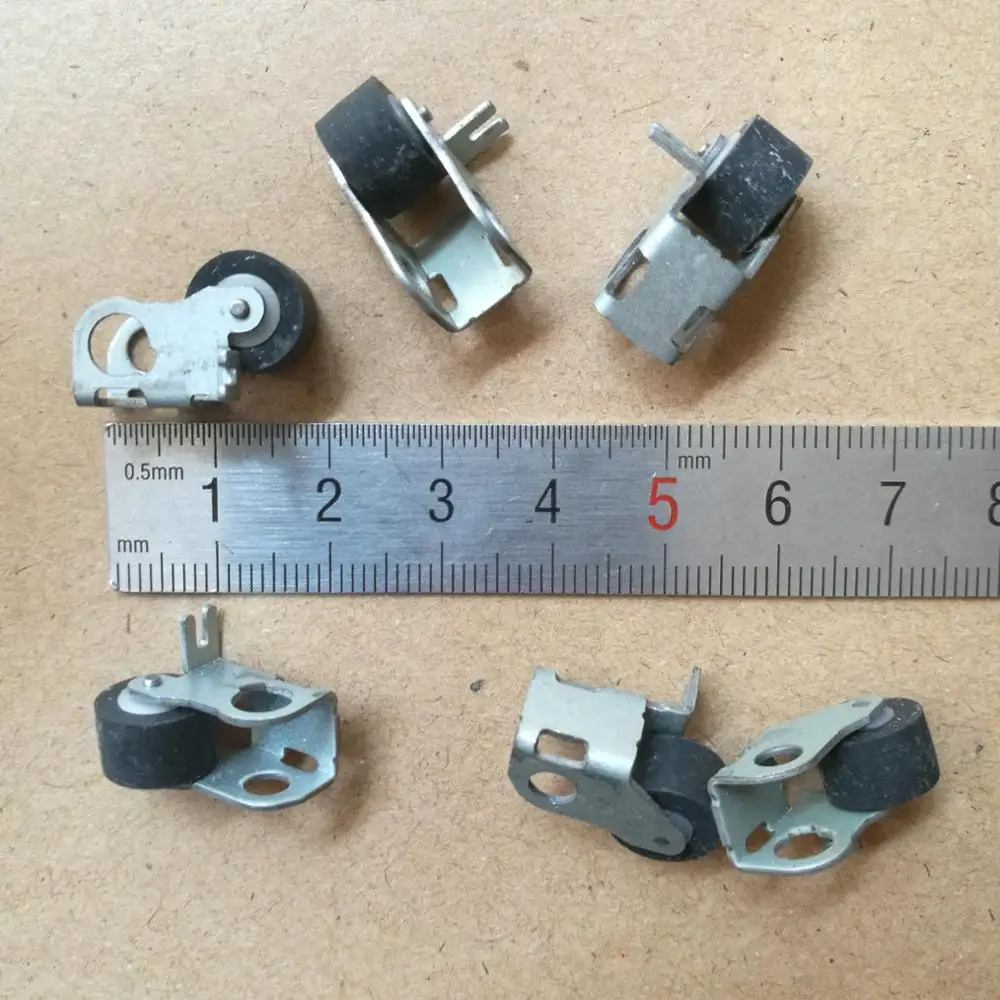 10mm pressure pinch rollers with mounting step (60778121051)