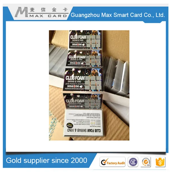 2024 crazy selling cheap multi pin scratch cards paper in Guangzhou