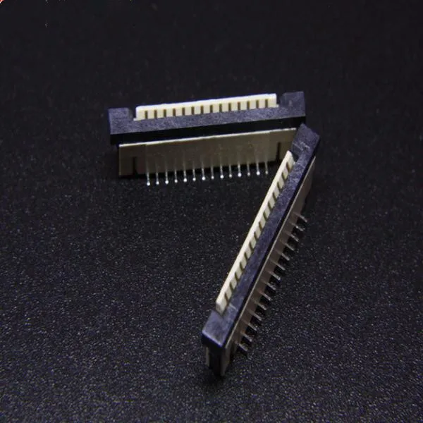 1.0mm top entry  parallel feet smd ffc connector