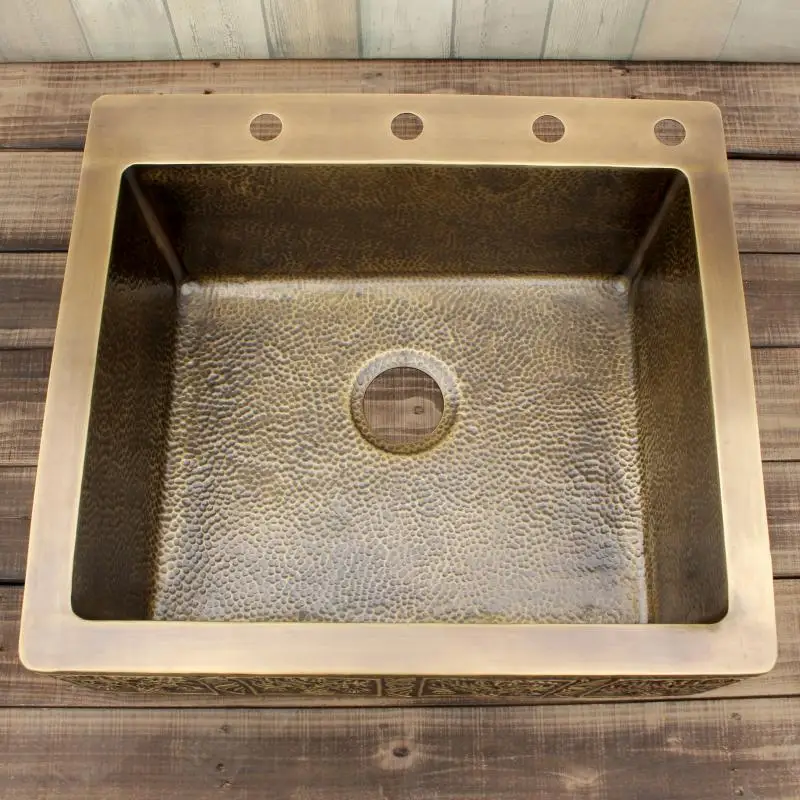 Brass kitchen  sink
