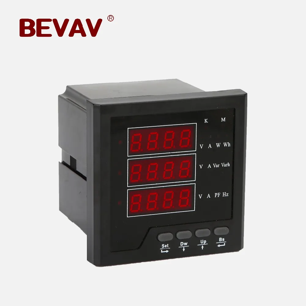 XD194E-9S4 digital  multifunction three-phase energy meter with modbus electricity meter/kwh meter