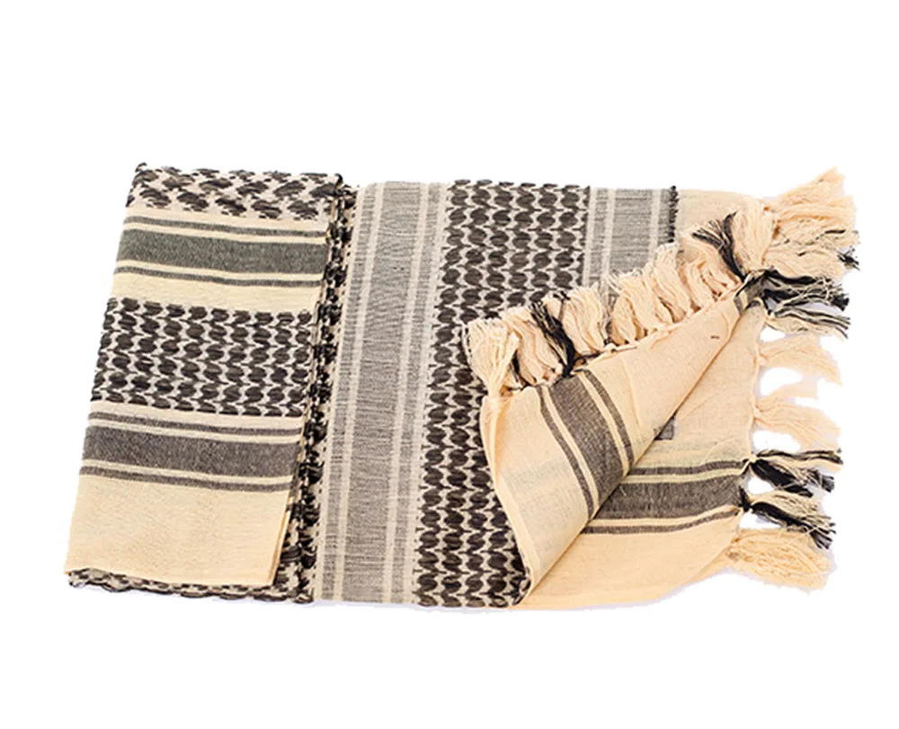 Outdoor headscarf tactical square towel windproof cotton arabic scarf for men,men scarf arab