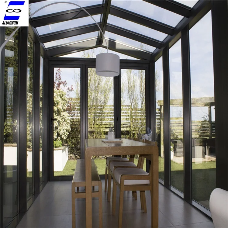 aluminum sunroom glass room house design winter garden