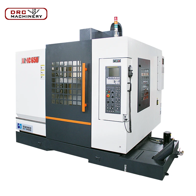 MV650 cheap mini 3 axis 4 axis 5 axis metal milling machine frame price VMC650 Vertical used machining center