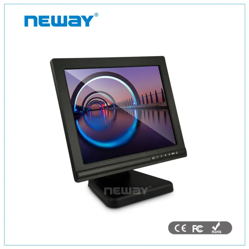 Высокое разрешение 9,7 дюймовый сенсорный ЖК небольшой VGA HDMI Input Monitor