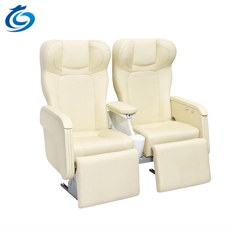 
JiuLong VIP Business Seat 2+1 Leather Large Thick Auto bus business coach vip seat 