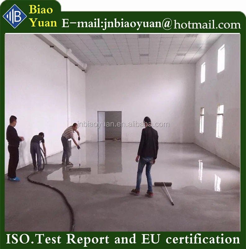 Gypsum based flexible self levelling floor compound