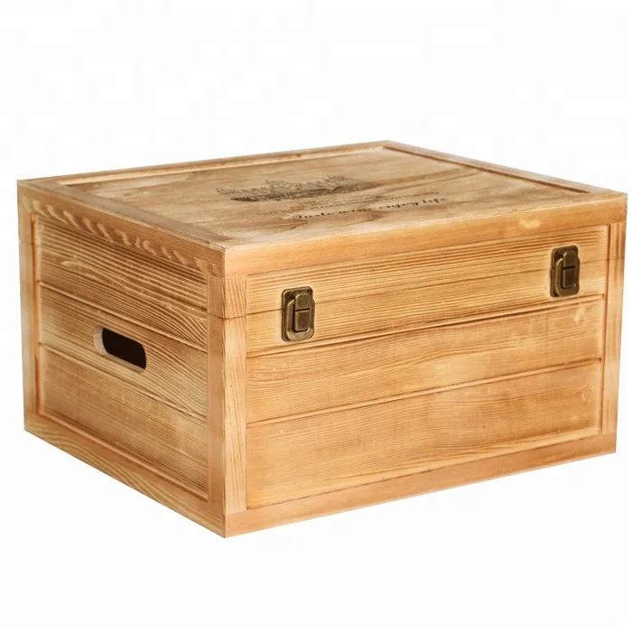 Подарочная коробка для хранения ручной работы, персонализированная деревянная коробка для вина с 6 бутылками