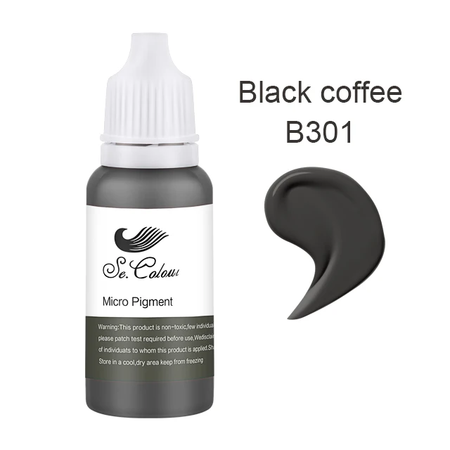 Best Black Tattoo Ink 3D Micropigmentation Pigments For Semi Permanent Makeup MSDS Certification