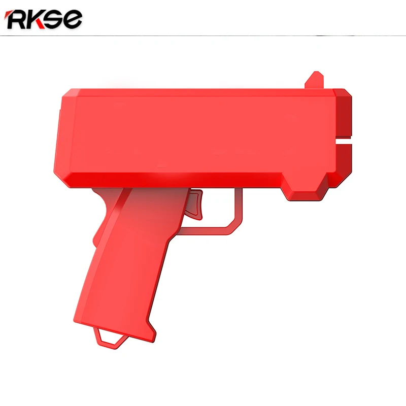 
2021 Creative Christmas Rain cash spray money gun fashion Toy gun with working AA battery gift toys for Christmas Gift 