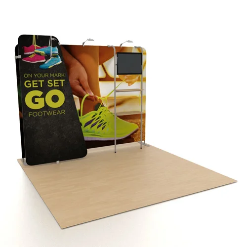 Easy to stall aluminum tube 10ft standard exhibition booth
