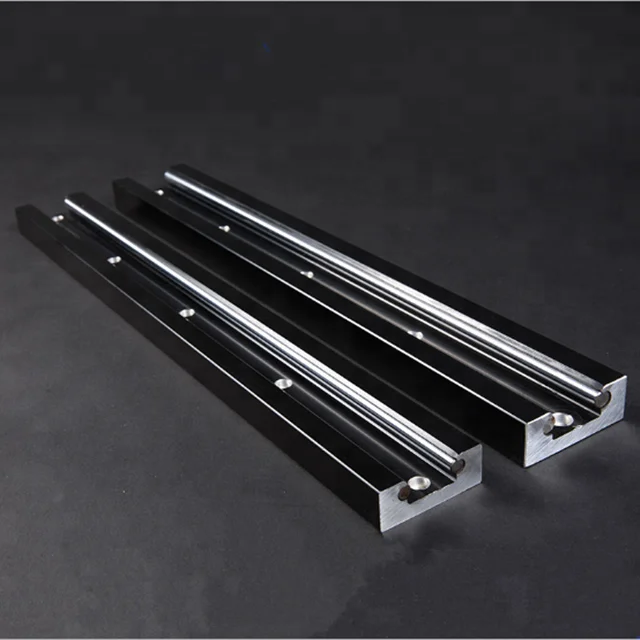 SGR20-1000mm SGB20UU Aluminum Rectangle Double Axis Linear Guide Rail Slide Block For CNC Machine