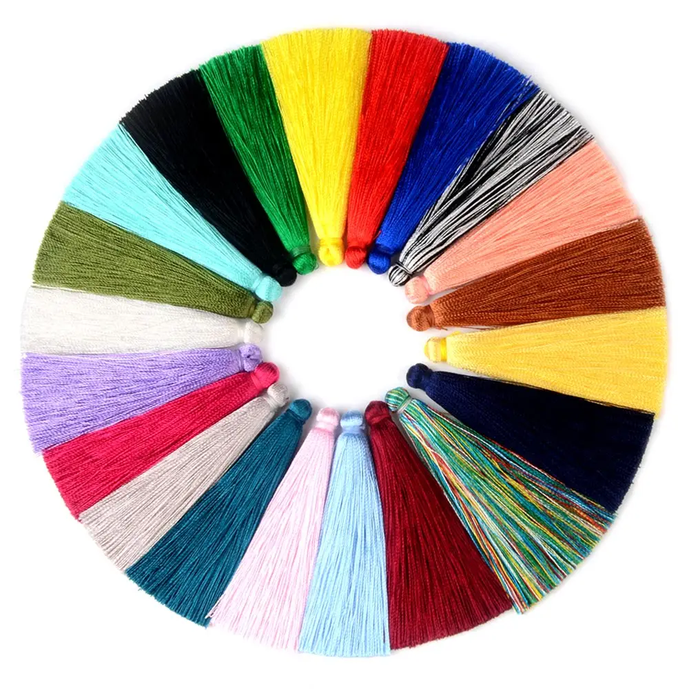 Wholesale Chanfar 6.5CM Silk Tassel for Earring Jewelry Finding Accessory