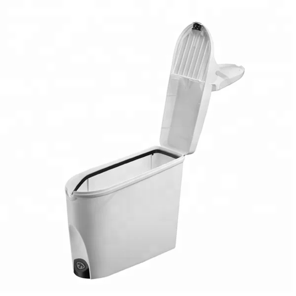 Handsfree Toilet Sanitary Bin Female Hygiene Disposal Ladies Washroom Waste Bins 20 Litres