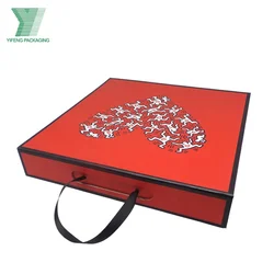 Paper Box Custom Printed Custom Girl Fashion Hand Bag Packaging Gift Box Paper Cardboard Suitcase With Handle