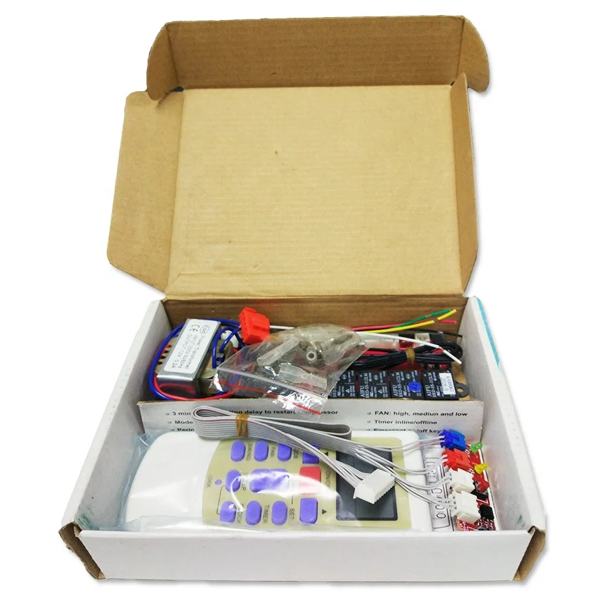 High quality chips economical universal ac compressor air conditioner remote control pcb board system