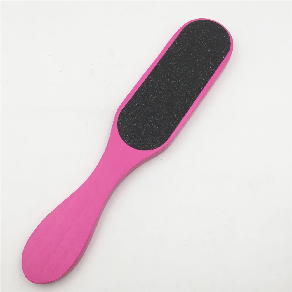 
High quality pedicure Callus Remover metal foot file wood 