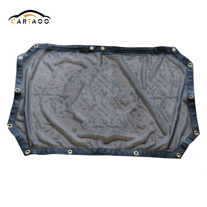 Черный защитный козырек от УФ-лучей Cartaoo, мягкая верхняя крышка для Jeep Wrangler JK 2007-2017, 2 двери