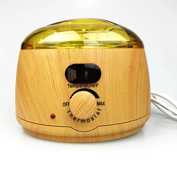 
Wax Kit Include 400G Hard Beans 10pcs Wood Sticks hard wax warmer heater set Hair Removal with LCD Screen 