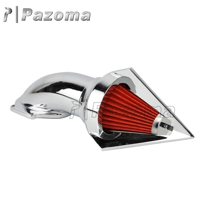 Деталь мотоцикла, новый хромированный воздушный фильтр с шипами, комплект для очистки воздуха мотоцикла для Honda VTX 1300 или VTX1300 все годы