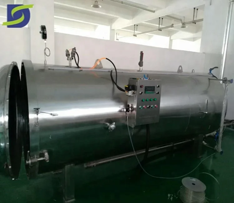 Small anti pressure autoclave for glass jar