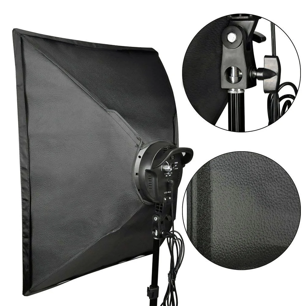 20x27' Rectangular Continuous Lighting Softbox Kit Studio Light Softbox