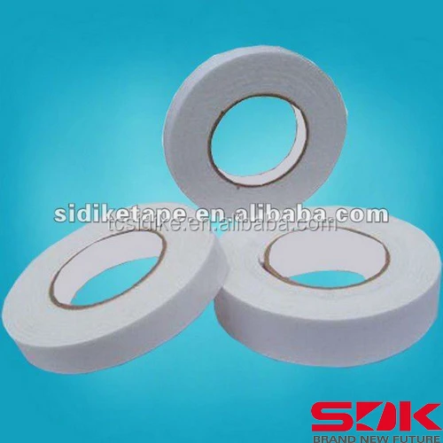 non-toxic double side adhesive tape, used for medical sterilized pouch