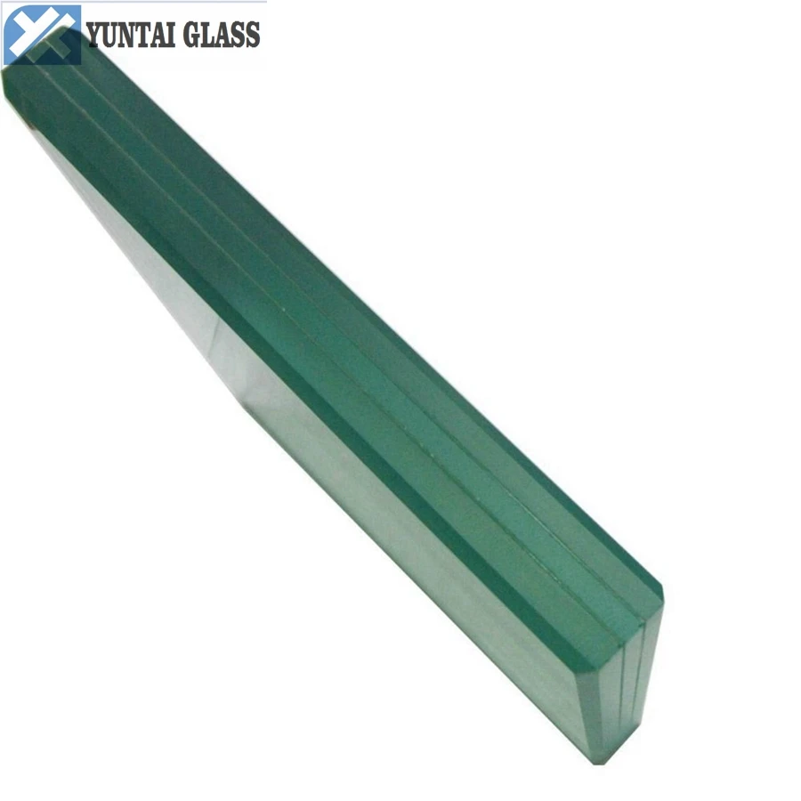 three storeys 24mm 32mm laminated bulletproof glass for bank counter