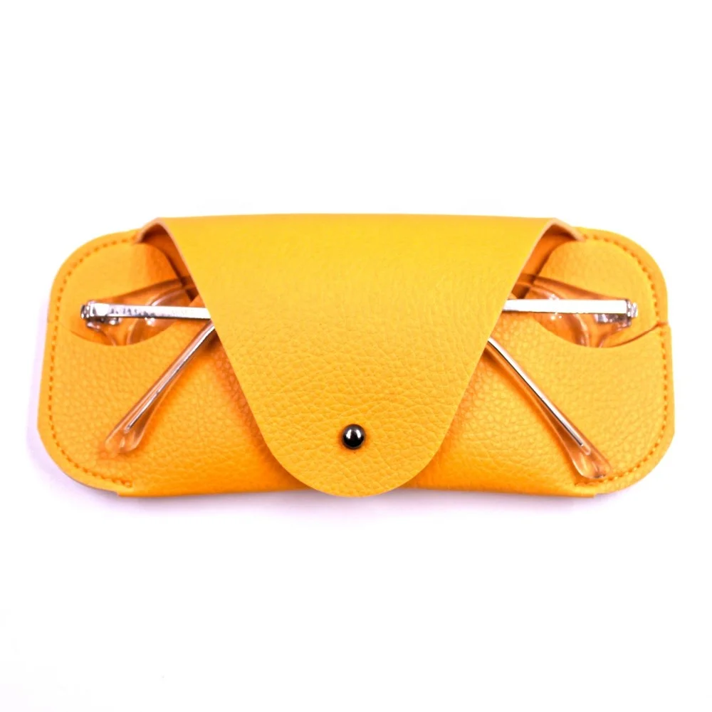 
Soft Leather Sunglass Case Glasses Cases Small Box for Optical Glasses Packaging Wholesale Price Sunglasses Cheap Case 