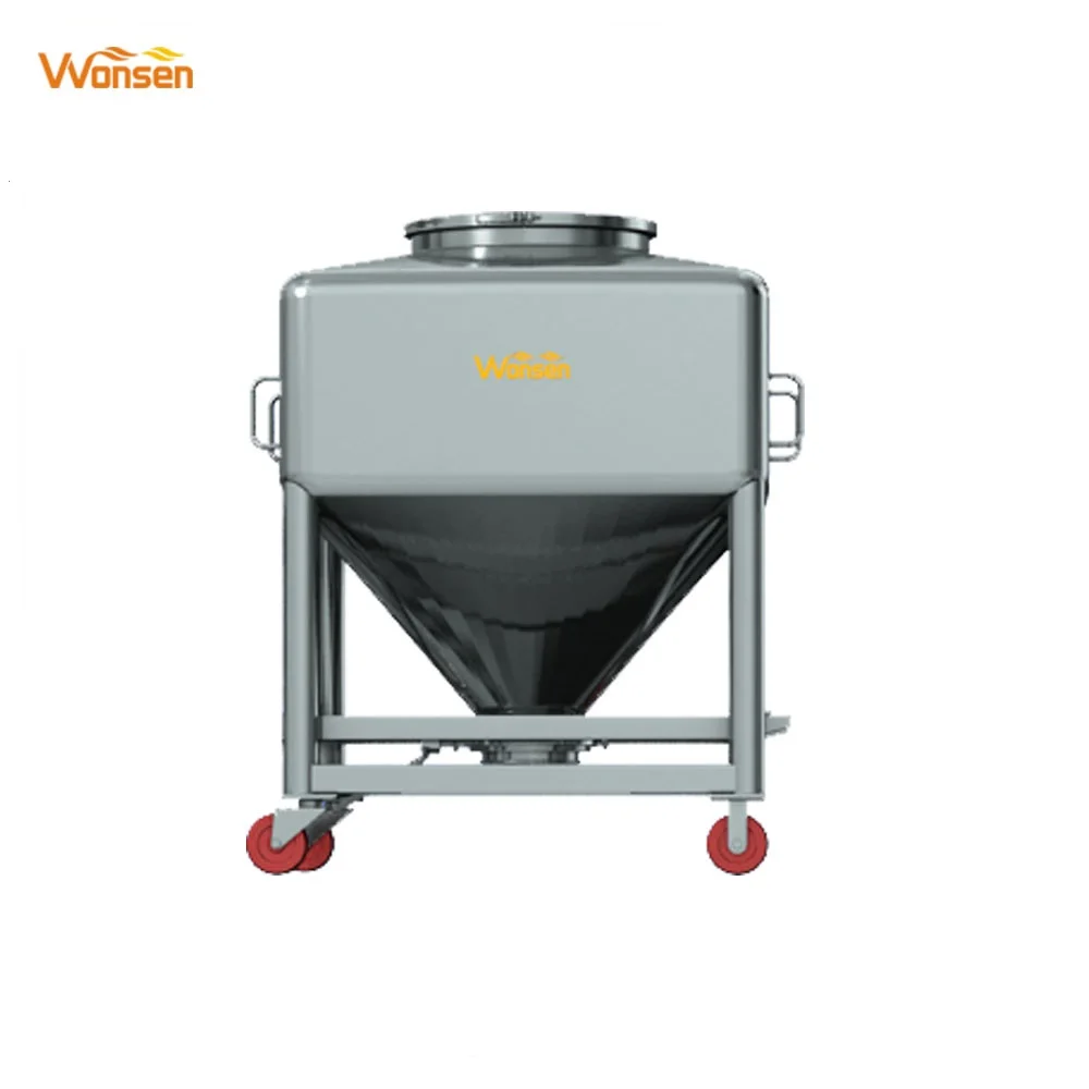 Stainless steel Automatic Pharmaceutical blender IBC Bin