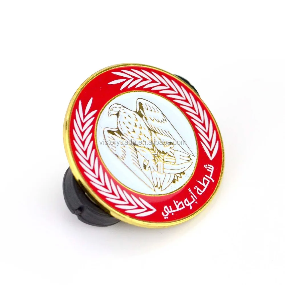 V-JBL005 Wholesale free sample security metal lapel pins with magnetic backs