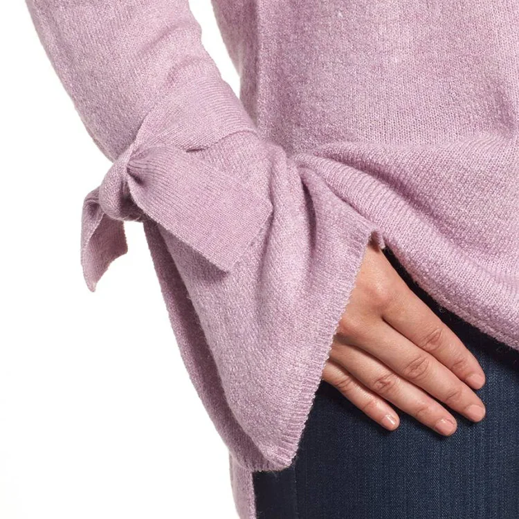 Korean Style Beautiful Handmade Crochet Sweater Woman For Winter