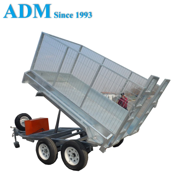 Hydraulic Tandem Tipper Dump Box Trailer