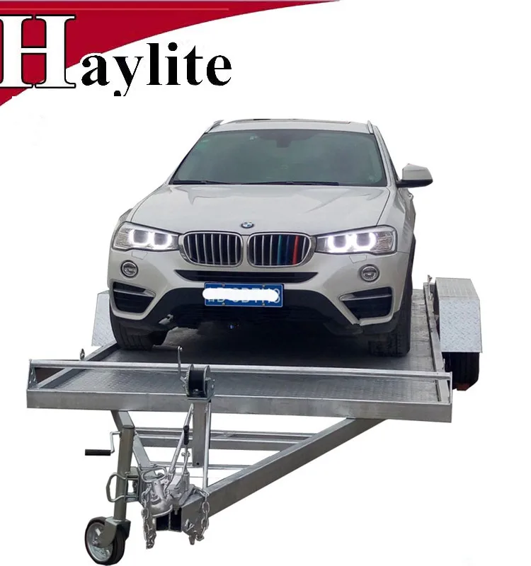 Полностью оцинкованный складной автомобильный прицеп 18 футов для внедорожников или