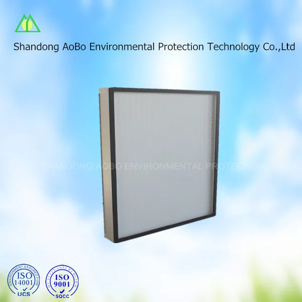 High quality HEPA Filter H14 for air purify