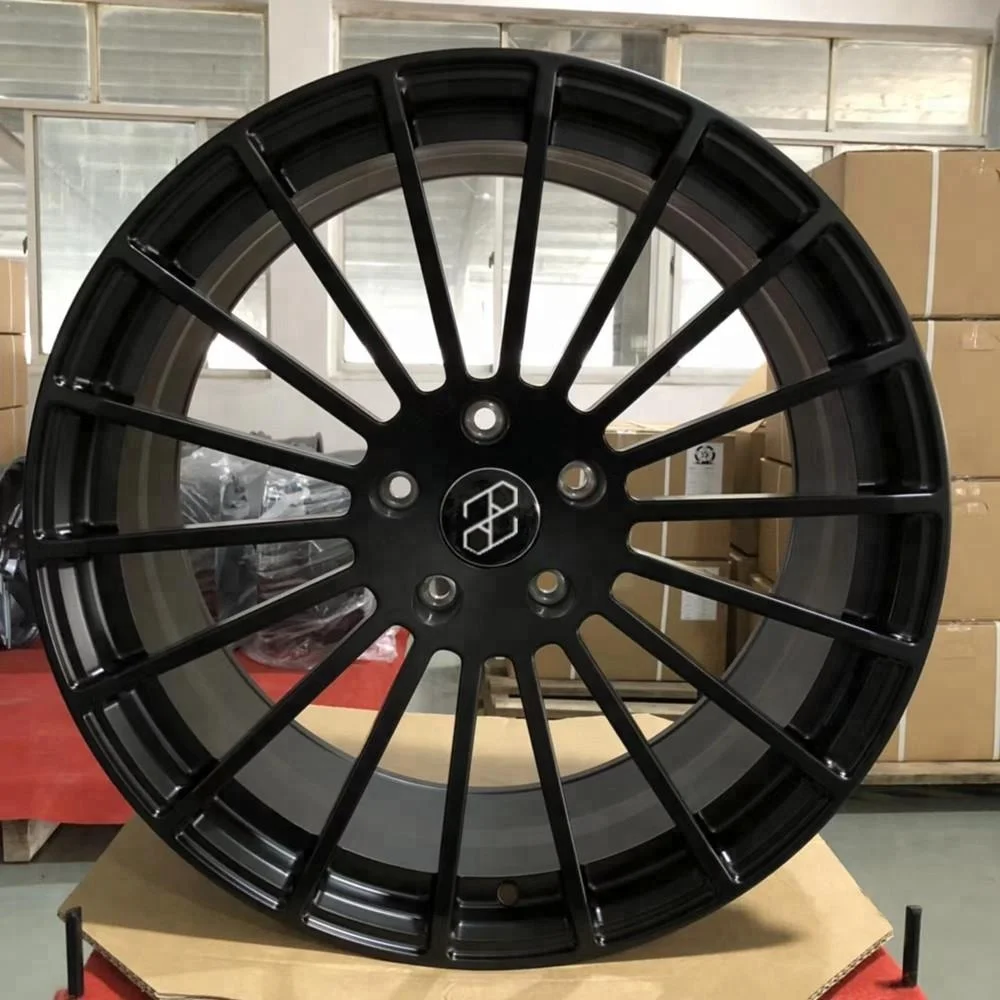 Pengzhen 19x9 5 20x10 5x120 5X112 многоспицевый матовый черный Автомобильный моноблок серебряные диски для BMW