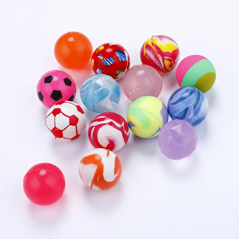 32mm basic color   rubber  bouncing ball toy
