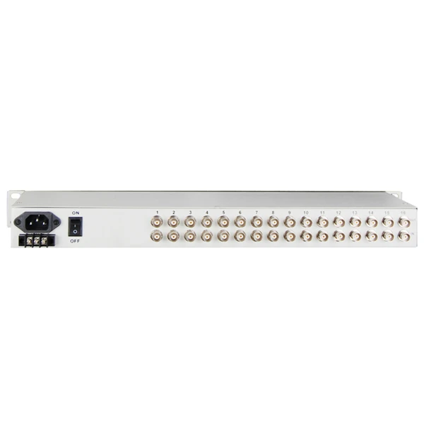 16 ch e1 to 4 port 100/1000M ethernet converter