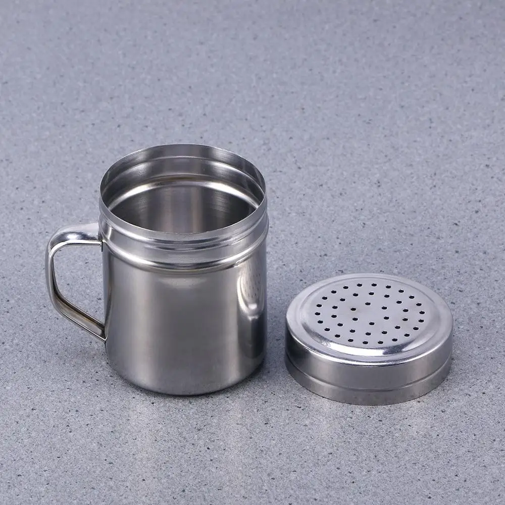 Шейкеры для соли и перца из нержавеющей стали с ручкой