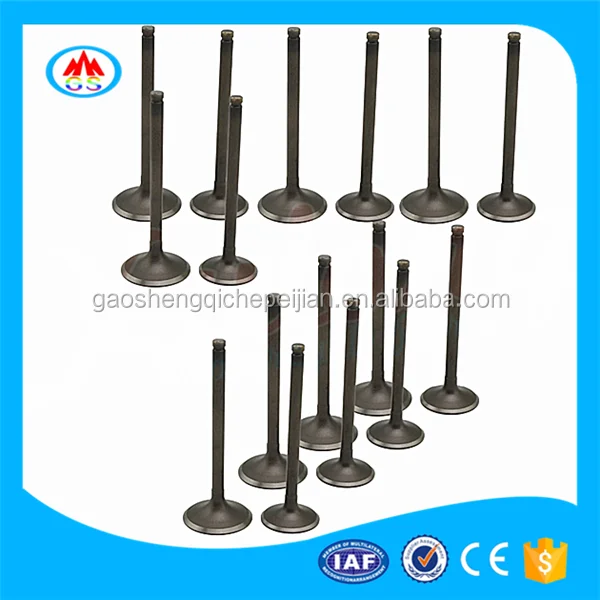 intake and exhaust engine valve for daytona anima 190cc 4 valve engine