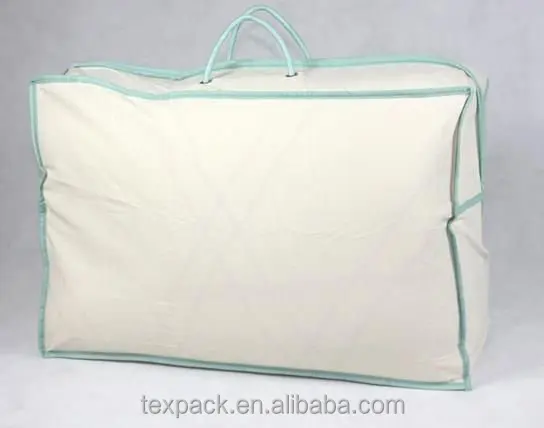 taobao price biodegradable non woven zipper quilt package bag