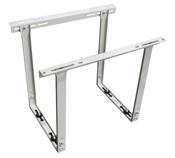 Metal steel balcony support ceiling mounting bracket ac stand unit air conditioner parts for mini split