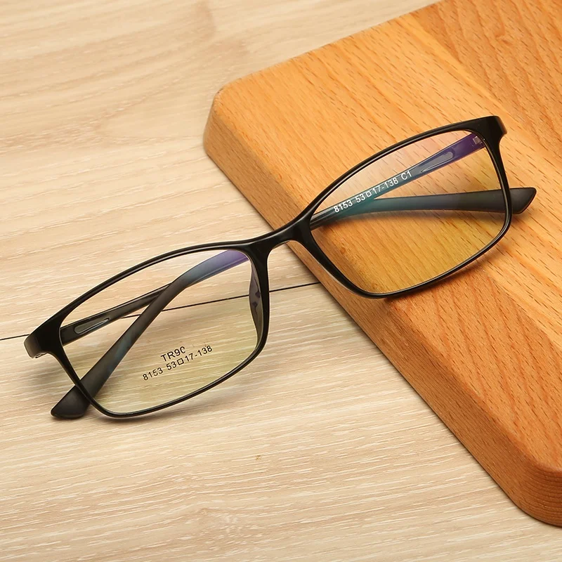 2019 Stock Classic TR90 OEM Logo Clear Lenses Women Wholesale Men Eyewear Optical Glasses Spectacle Eyeglasses Frames 8153C