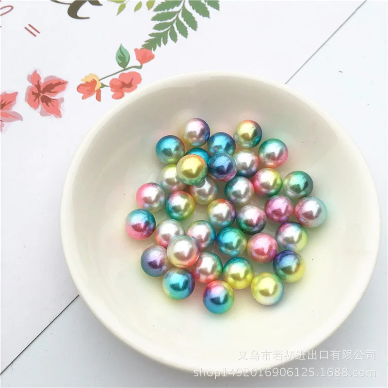 Yiwu china high quality recycled plastic beads,Factory plastic pearl beads