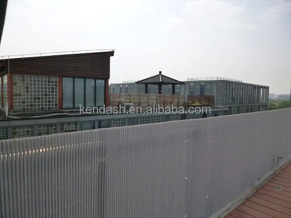 Garden fence pvc bamboo wall