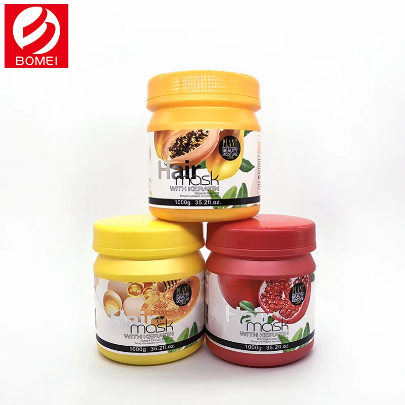 
Natural plant beauty moist hair repairing keratin treatment nourish hair mask 